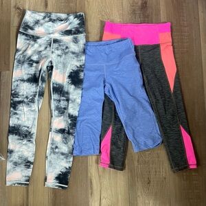 Bundle of Athleta leggings size XS 3 pairs
